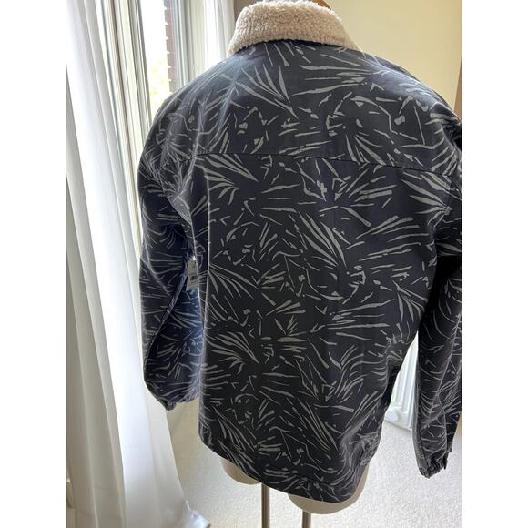 NWT Billabong Xander full zip gray print jacket size XL - Picture 4 of 6